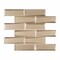Andova Tiles SAMPLE-Daazen Borealis 2 in. x 6 in. Glass Mosaic Wall Tile SAM-ANDDAA972 - alternate 6